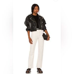 Agolde 90’s Pinch Waist High Rise Straight Jeans in Drum